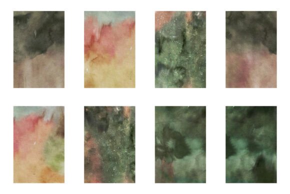 Blending Nature and Romance: A Guide to Green & Pink Watercolor Backgrounds
