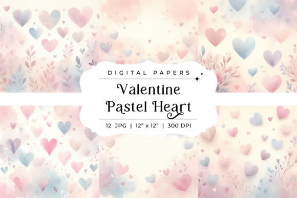 Designing with Heart: The Soft Power of Valentine Pastel Heart Backgrounds