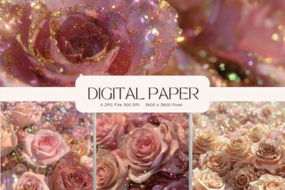 Flower Backgrounds Wall Art Wallpaper_15: A Digital Design Asset