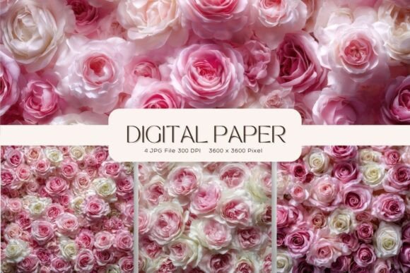 Flower Backgrounds Wall Art Wallpaper_74: A Versatile Digital Asset