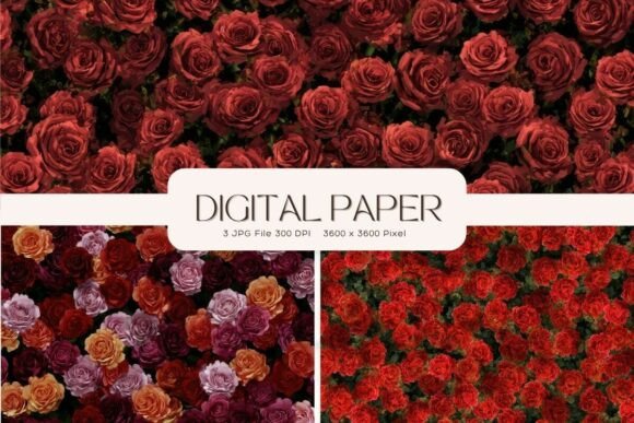 Flower Backgrounds Wall Art Wallpaper_83: A Digital Design Asset