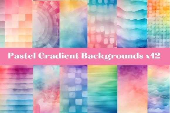 Pastel Gradient Backgrounds: Soft Colors for Modern Design