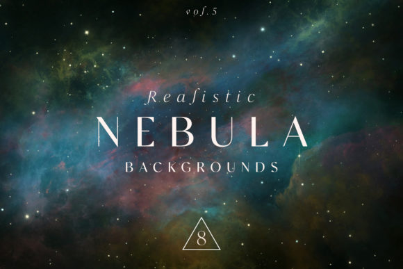 Realistic Nebula Backgrounds Vol.5: Deep Space for Modern Design