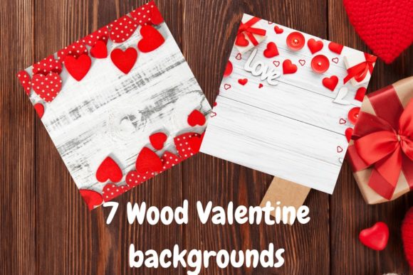 Rustic Romance: Elevate Your Projects with Wood Valentine Backgrounds
