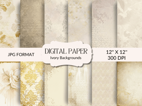 The Power of Ivory and Gold Backgrounds in Modern Design