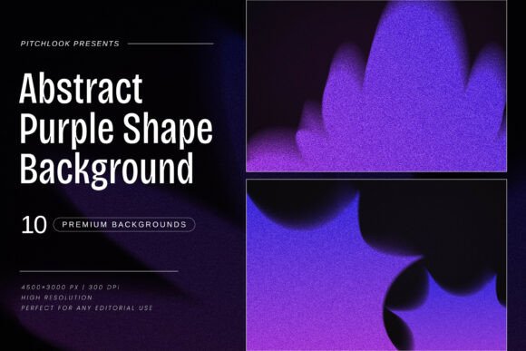 Unlock Modern Elegance with Abstract Purple Shape Backgrounds