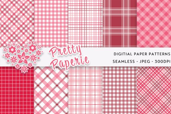 Valentine's Digital Paper Backgrounds for Creative Projects