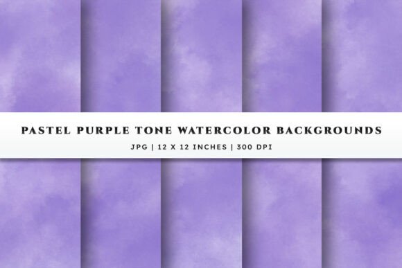 Watercolor Backgrounds - Pastel Purple: A Designer's Guide
